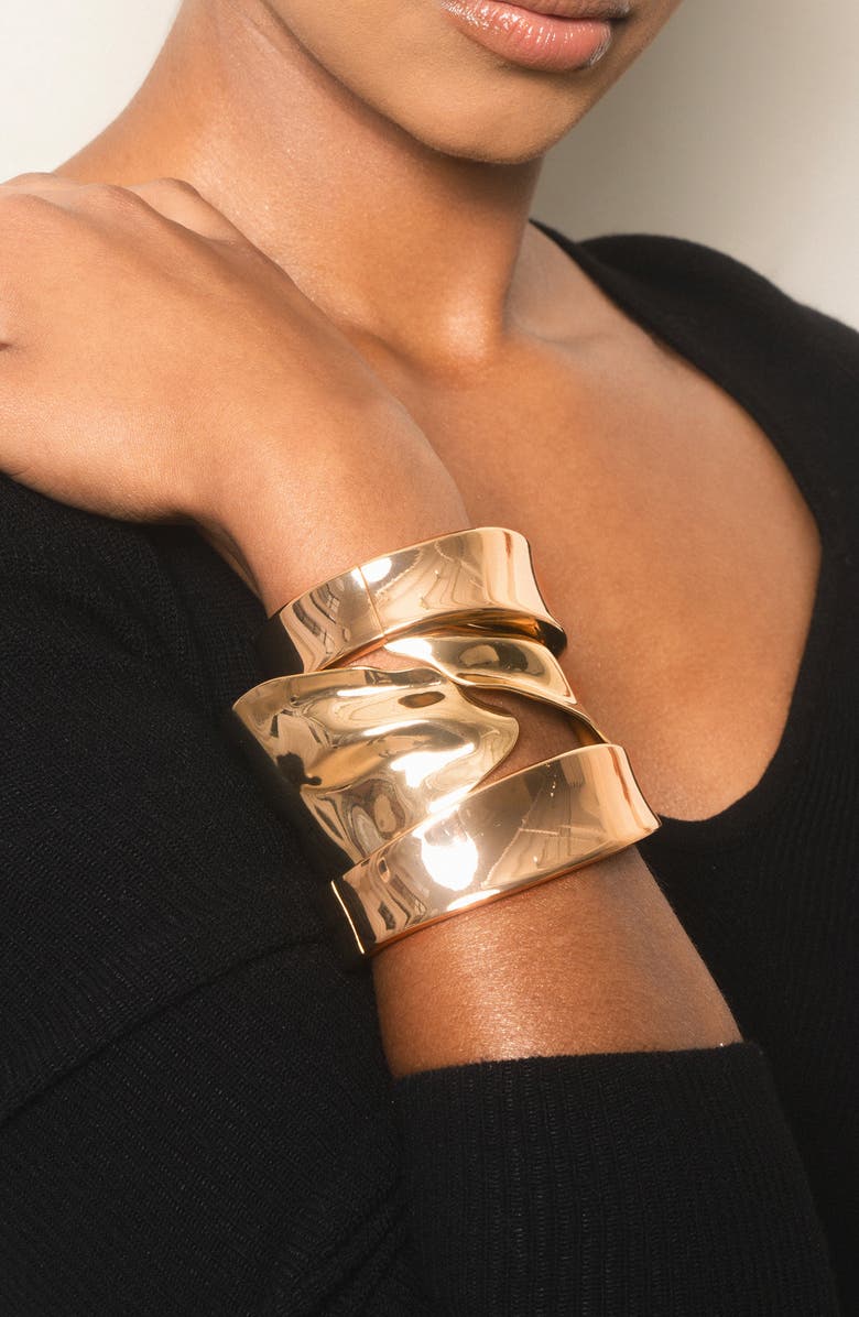 Ettika Abstract Cuff Bracelet, Alternate, color, 