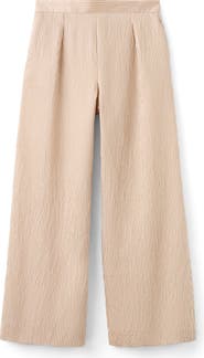 MANGO Stripe Straight Leg Pants