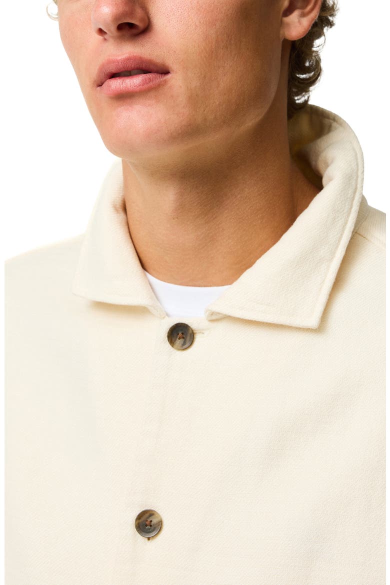 Newland Pass Cotton Overshirt, Alternate, color, NATURAL