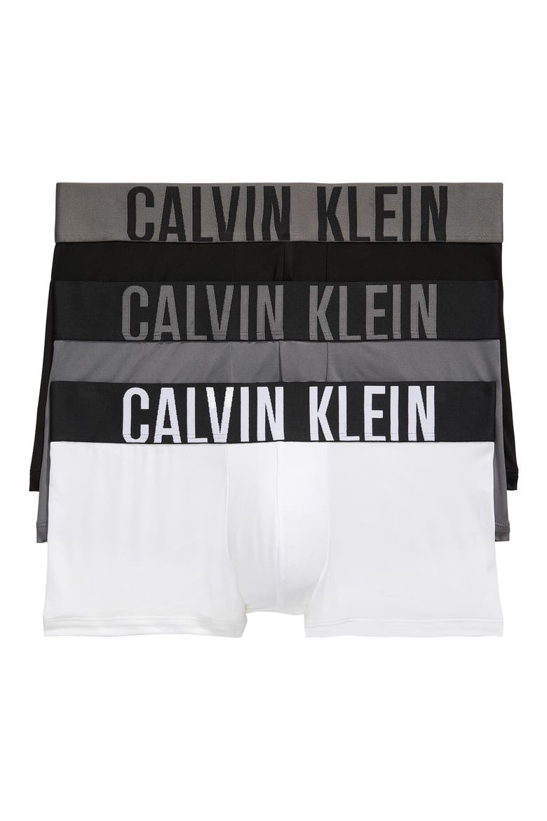 Assorted 3-Pack Performance Microfiber Trunks, Alternate, color, IVORY/ BLACK/GREY