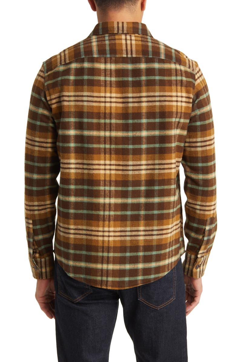 L.L.Bean Plaid Slim Fit Signature 1933 Chamois Flannel Button-Up Shirt, Alternate, color, 