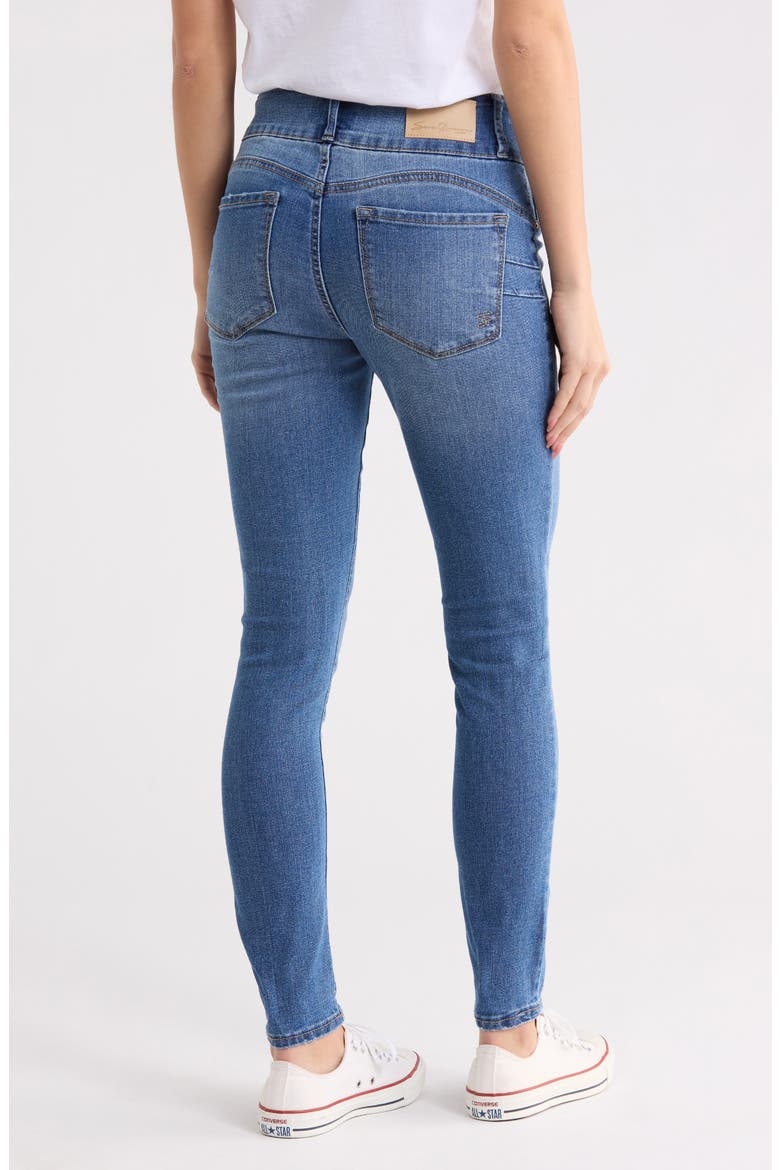 Curvy High Waist Skinny Jeans, Alternate, color, OCEAN DRIFT