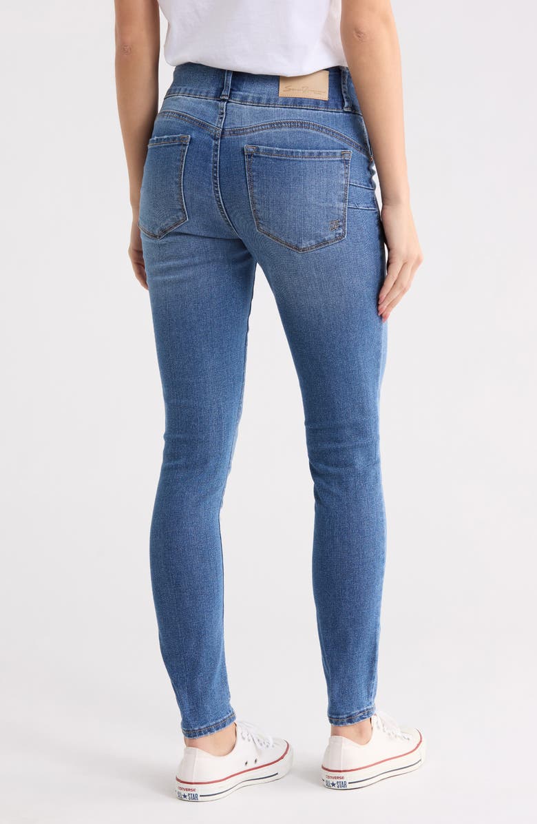 Seven7 Curvy High Waist Skinny Jeans, Alternate, color, Ocean Drift