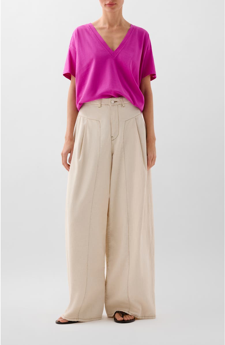 Scalpers V Plain Skull Tee, Alternate, color, Pink