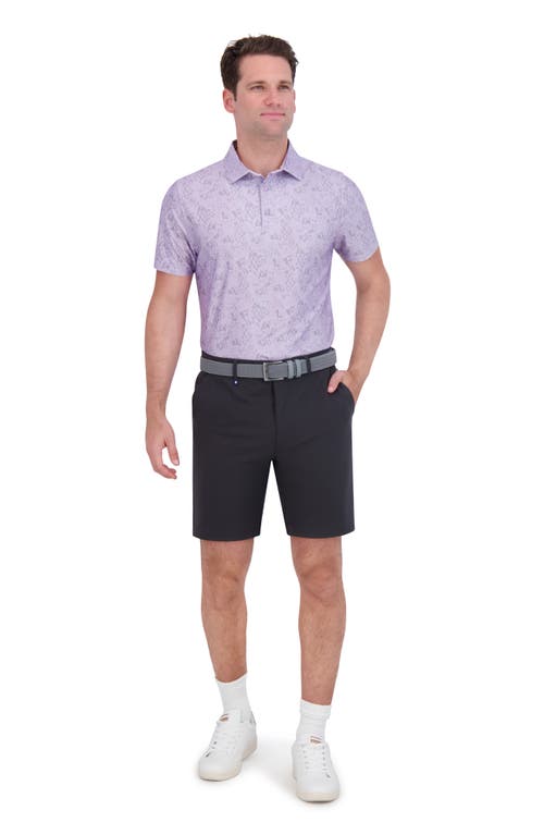 Ben Sherman Brighton Tech Jersey Polo In Lavender