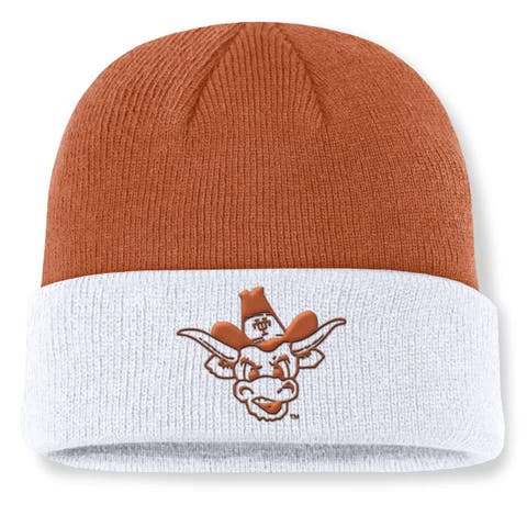 Men's Nike Texas Orange/White Texas Longhorns Legacy Terra Cuffed Knit Hat