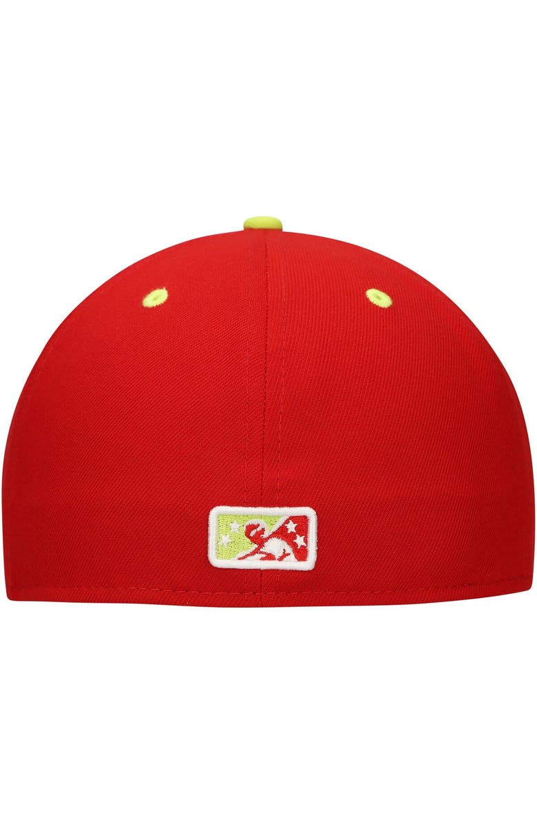 New Era Men's New Era Red Chicharrones de Columbia Copa de la Diversión 59FIFTY Fitted Hat, Alternate, color, Red