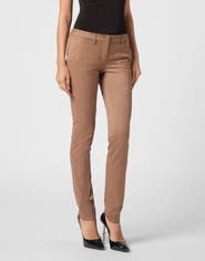 PHILIPP PLEIN Pinstripe Chinos Fit Trousers Women