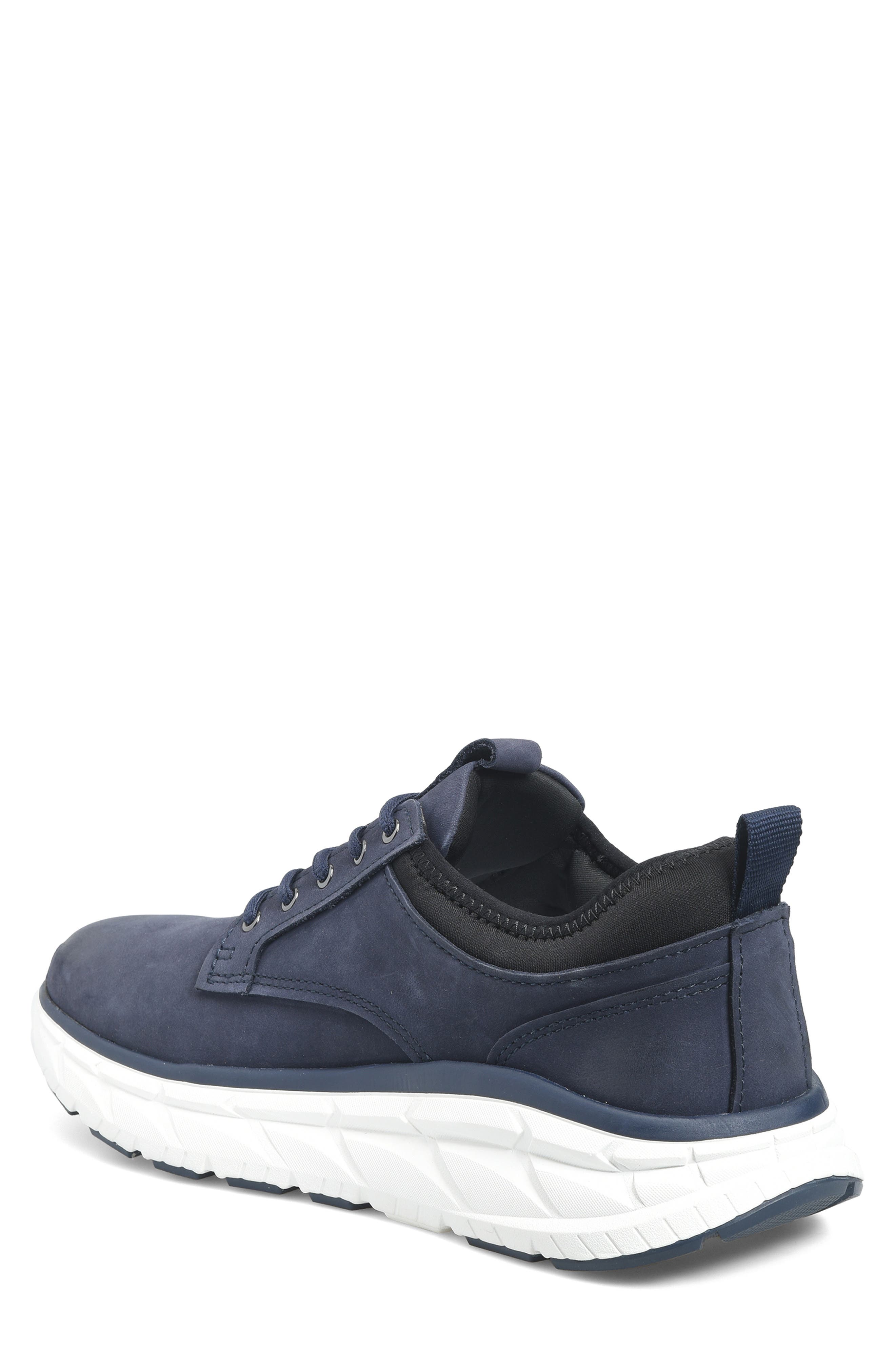 Align Verdell Water Resistant Leather Sneaker - Wide Width Available, Alternate, color, Navy