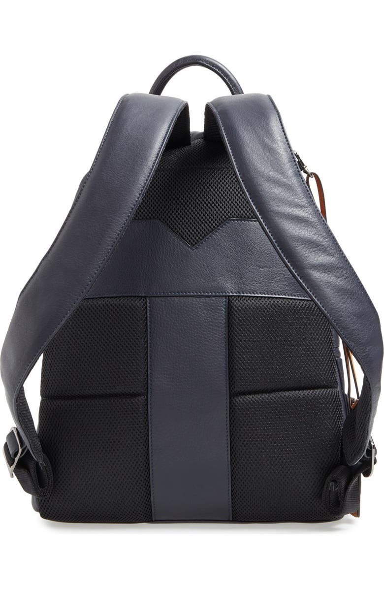Ted Baker London 'Dollar' Leather Backpack, Alternate, color,