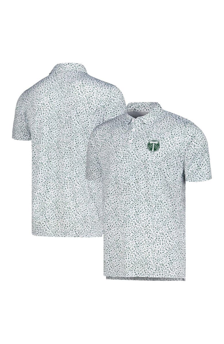 ANTIGUA Men's Antigua White Portland Timbers Motion Polo, Main, color, White