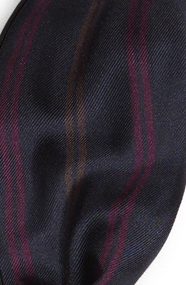 OUR LEGACY Twisted Silk Tie, Alternate, color, Dim Blue Stripe