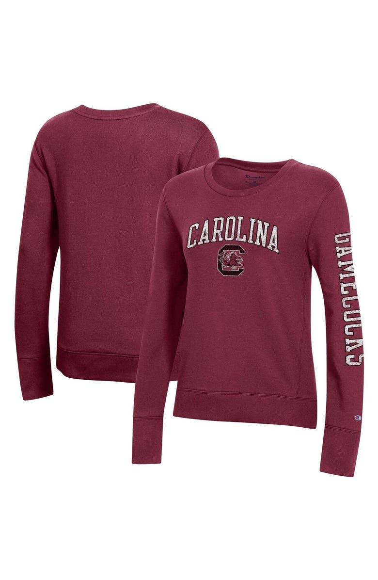 Champion Women's Champion Garnet South Carolina Gamecocks University 2.0 Fleece Sweatshirt, Alternate, color, 