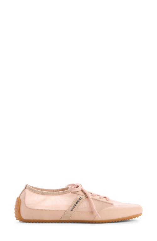 Givenchy Pink Sneaker With Logo Lettering On The Side In Fabric Woman In Pink