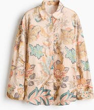 H&M Oversized Linen Shirt