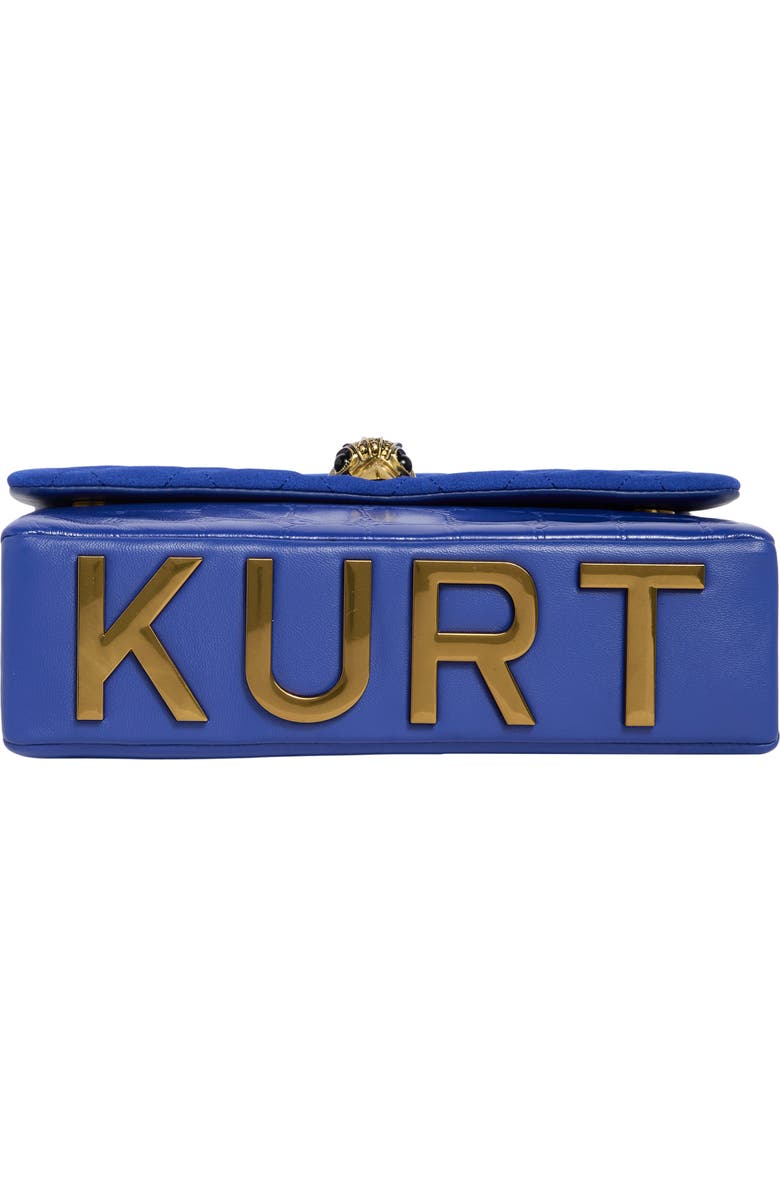 Kurt Geiger London Large Kensington Leather Shoulder Bag, Alternate, color, Blue