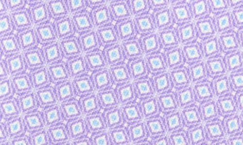 David Donahue Silk Tie In Lilac