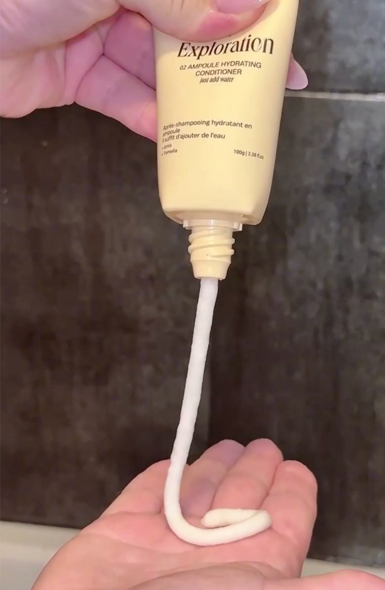 Luna Nectar Exploration 02 Ampoule Hydrating Conditioner, Alternate, color, White