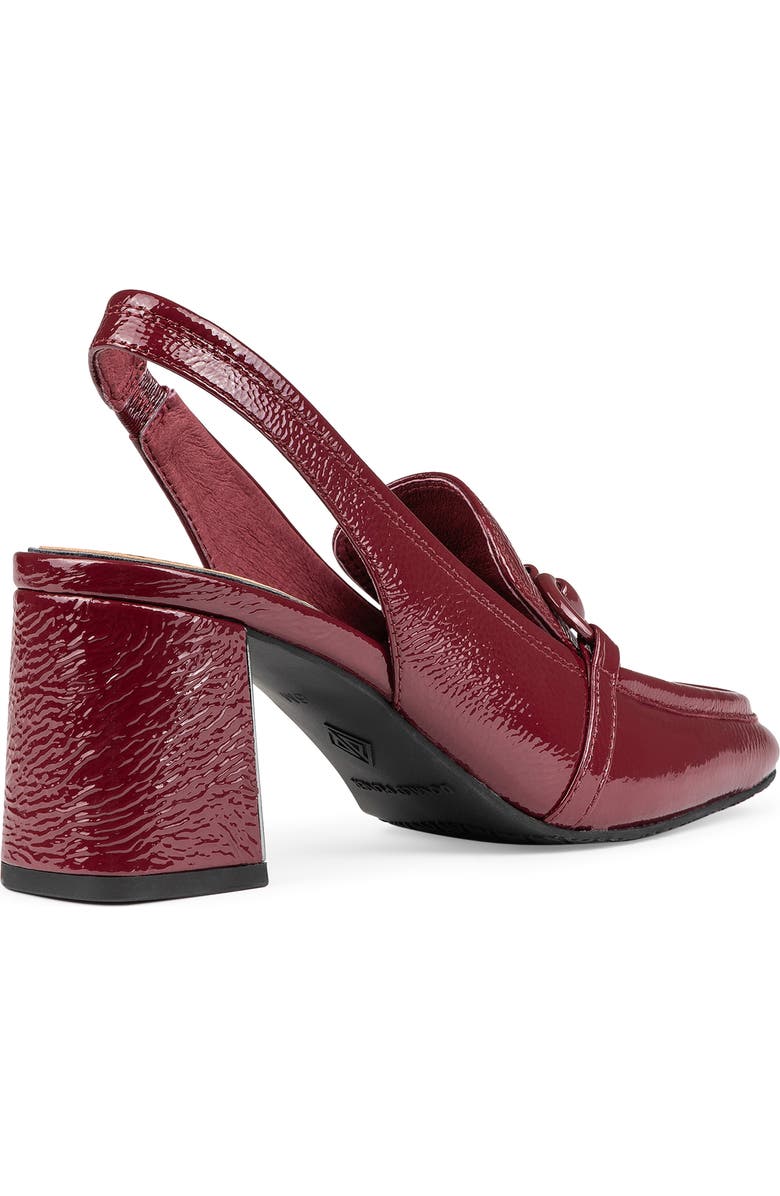 Donald Pliner Slingback Bit Loafer Pump, Alternate, color, Cranberry