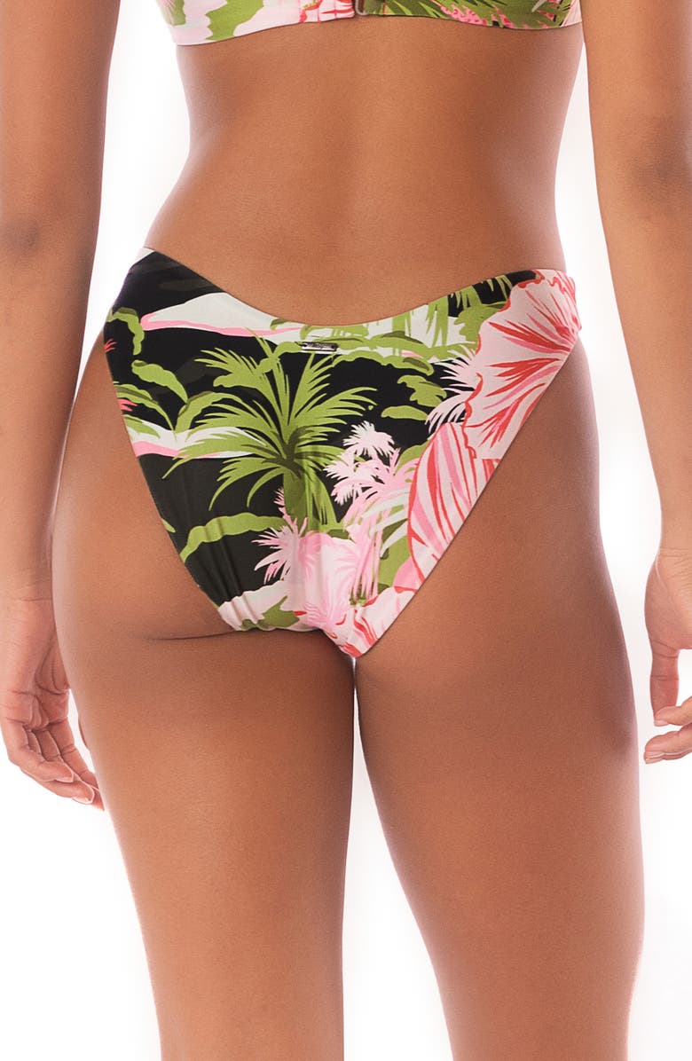 Maaji Neo Sublimity Reversible Bikini Bottoms, Alternate, color, Green