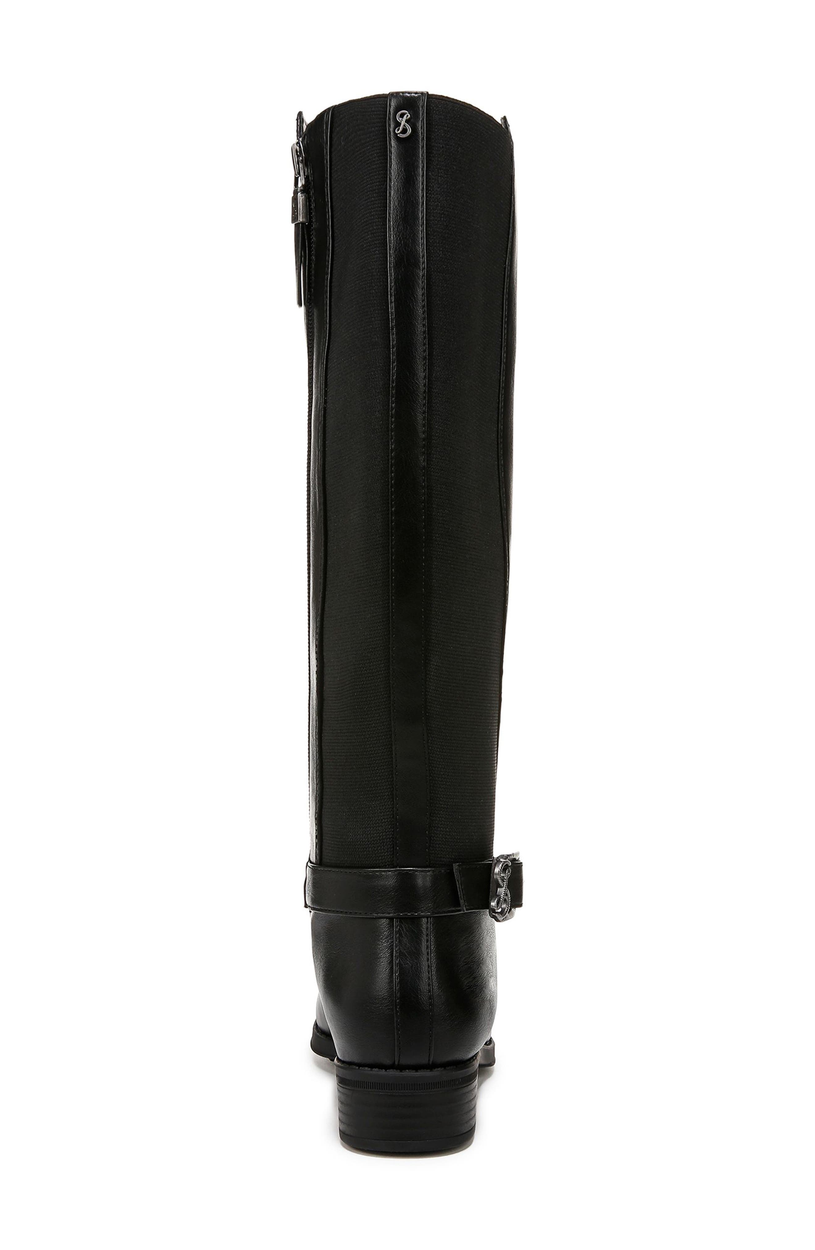 SAM & LIBBY Percy Knee High Boot, Alternate, color, Black