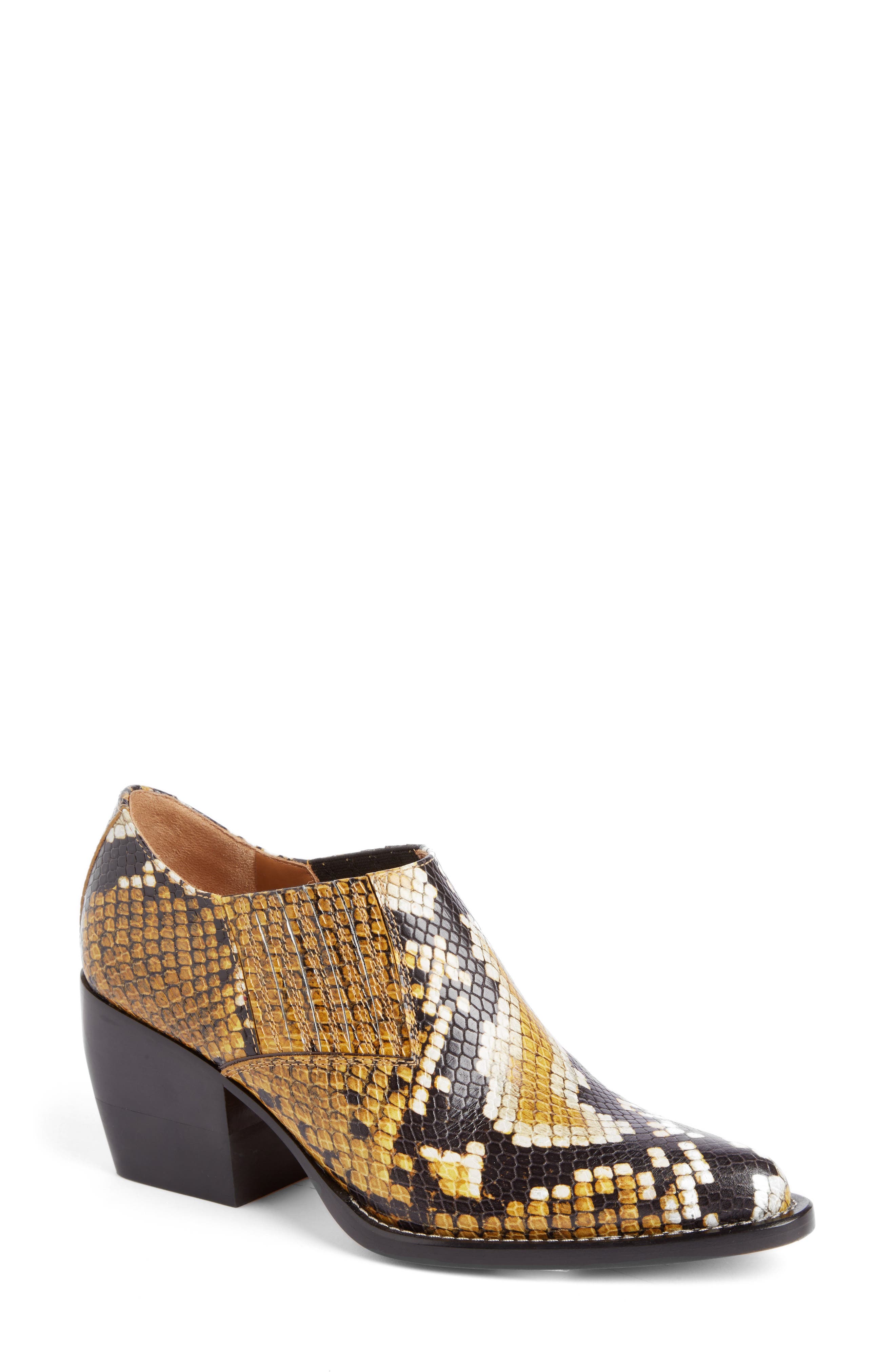Chloé Rylee Western Boot, Main, color, 