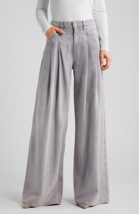 Slouchy Wide Leg Jeans