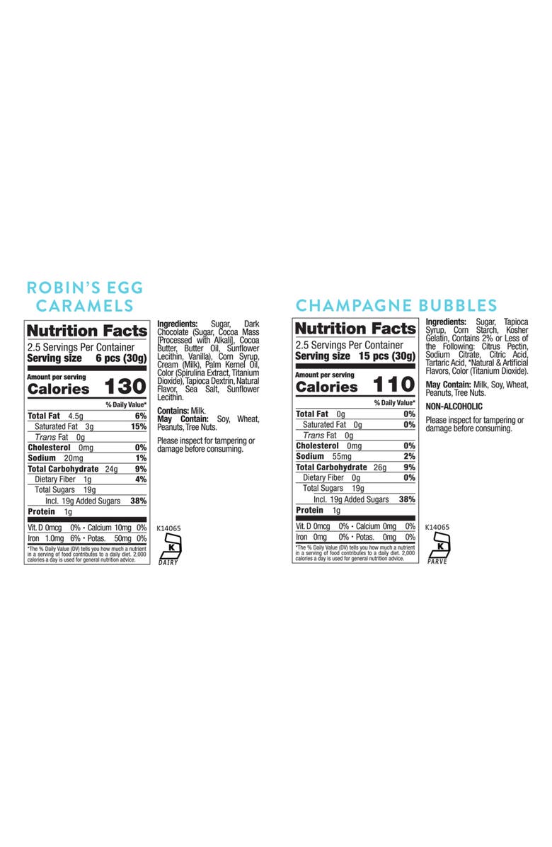 sugarfina Sweet Celebrations Set of 2 2-Piece Candy Bento Boxes, Alternate, color,