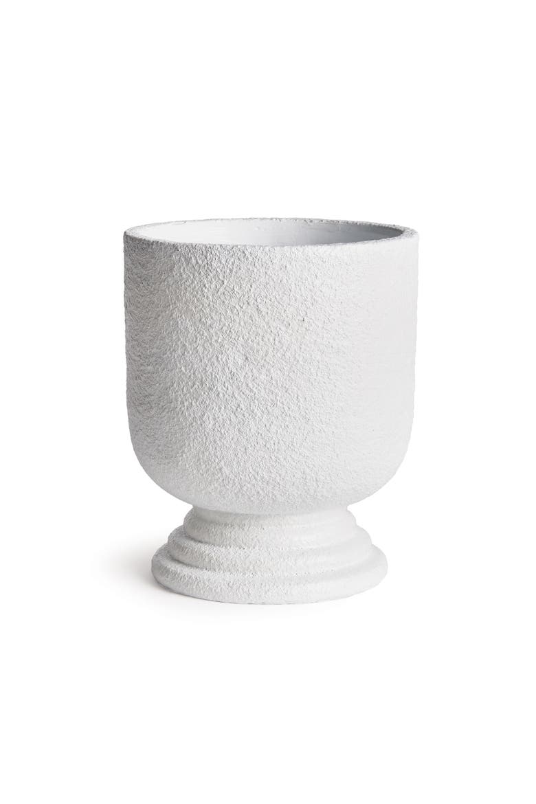 Isadora Footed Large Urn, Main, color, White