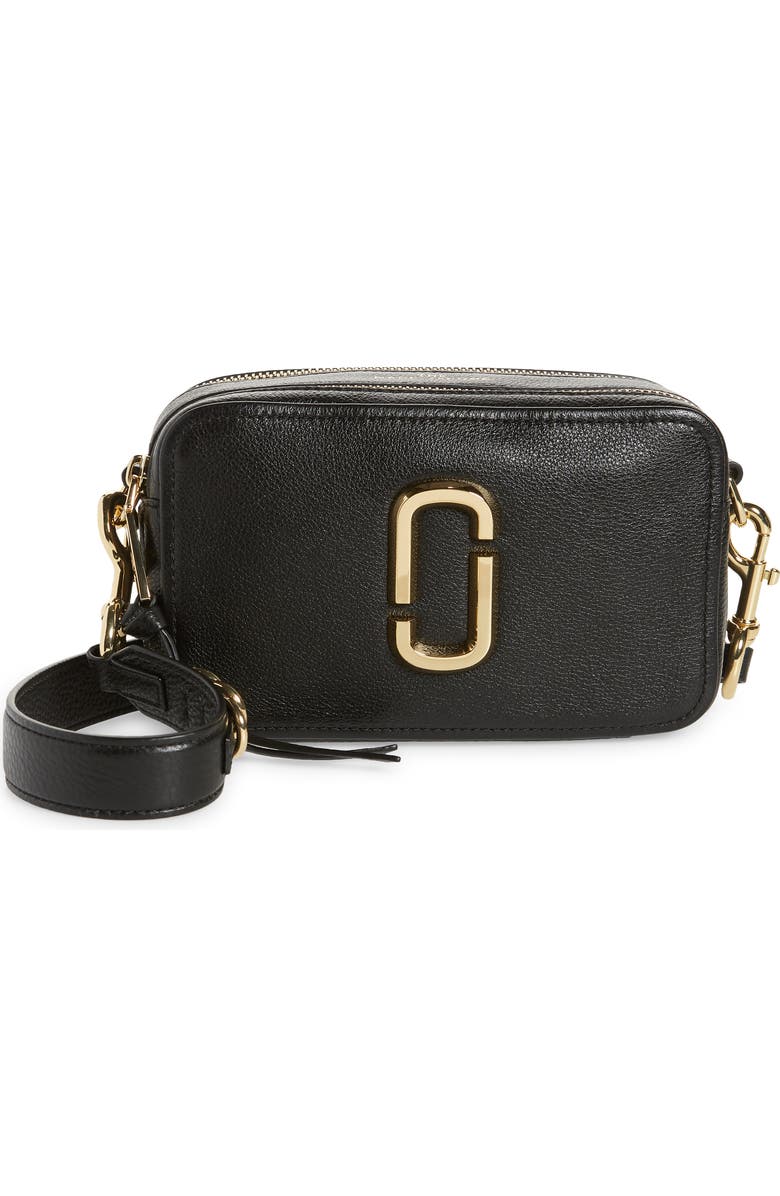 Marc Jacobs The Marc Jacobs The Softshot 21 Leather Crossbody Bag, Main, color,