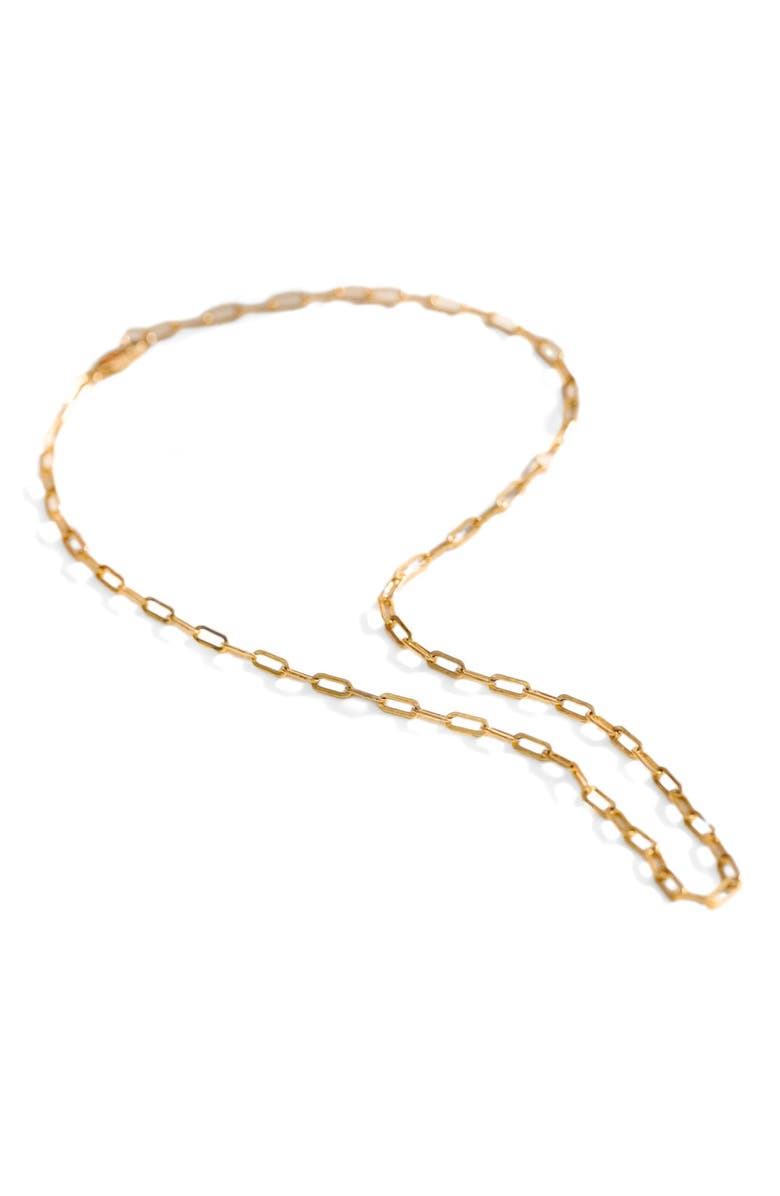 MADE BY MARY Jude Chain Necklace, Alternate, color, Gold Filled