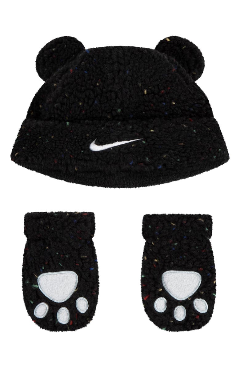 Nike Cozy Comfort Peak Beanie & Gloves Set, Main, color, F69multi/B
