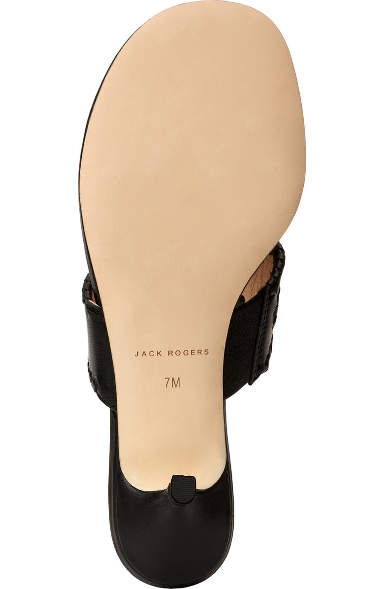 Jack Rogers Jacks Kitten Heel Flip Flop, Alternate, color, Black