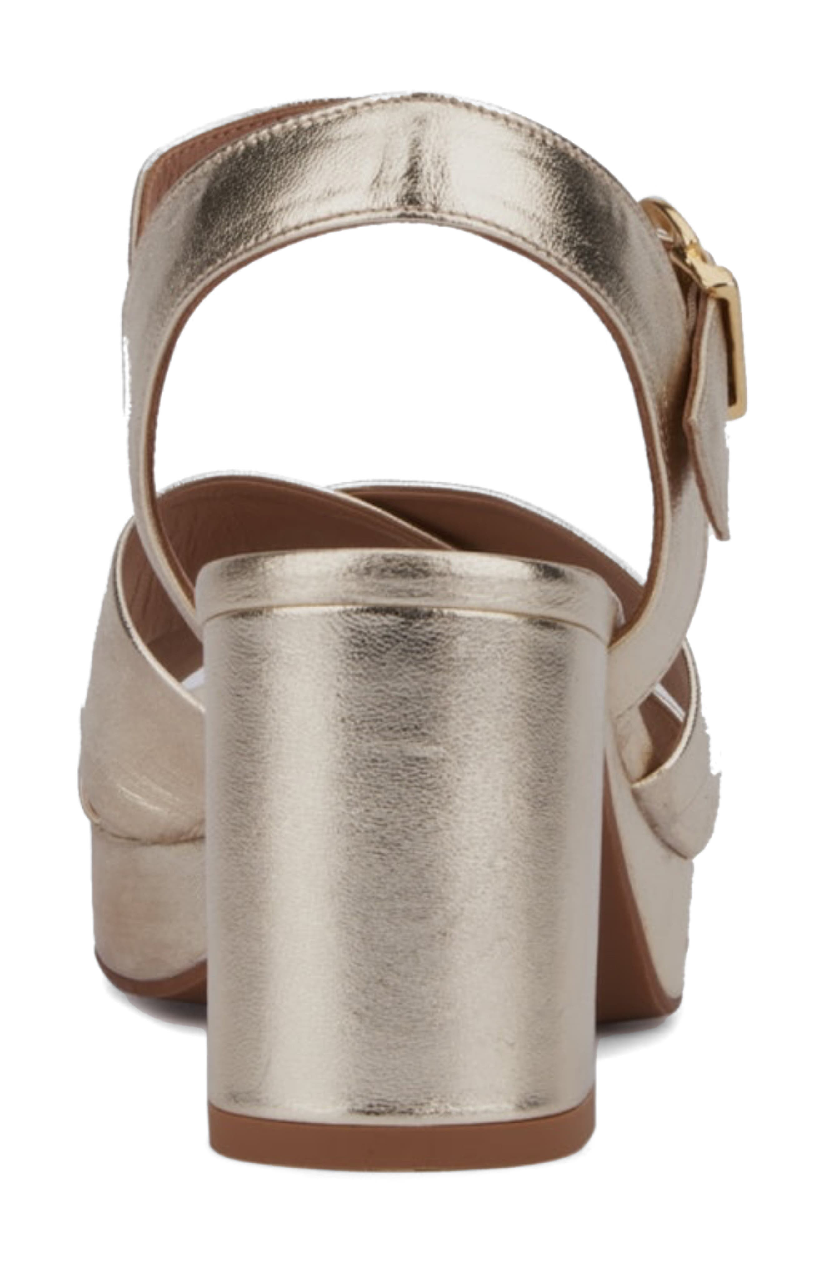 Mianna Platform Sandal, Alternate, color, PLATINO