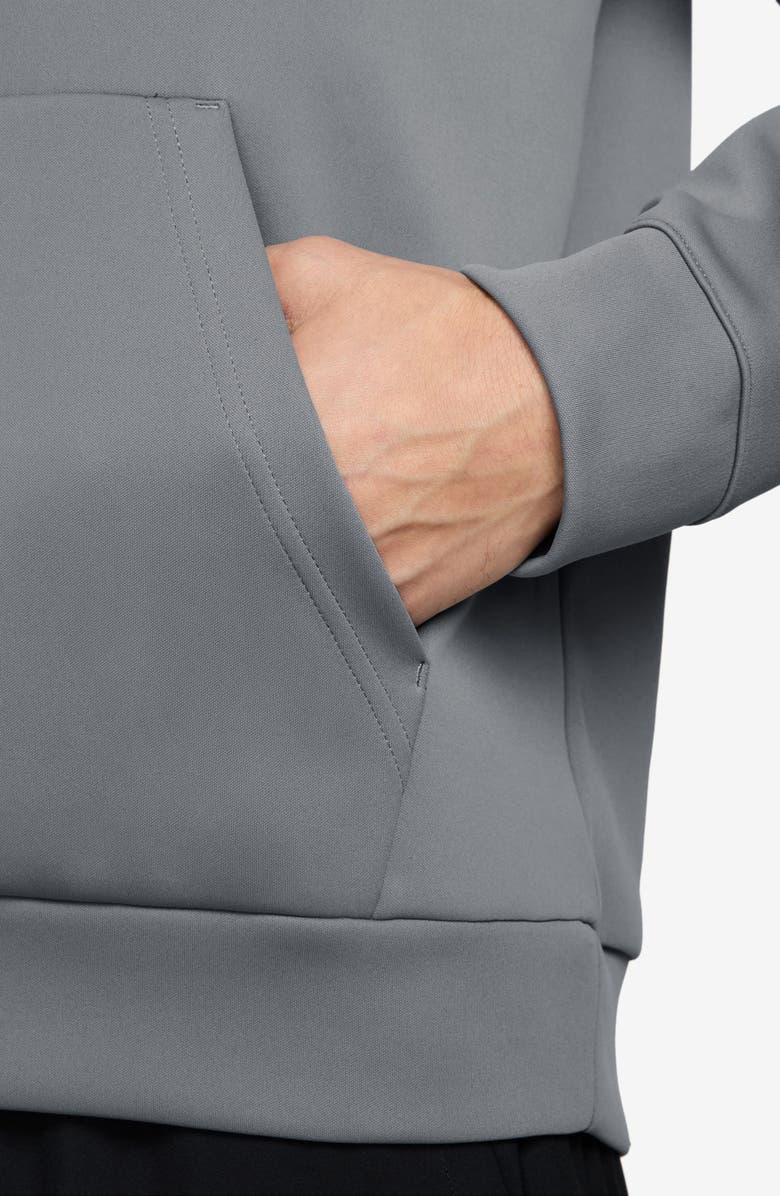 Nike Hyverse Dri-FIT Fleece Hoodie, Alternate, color, Smoke Grey/ Black