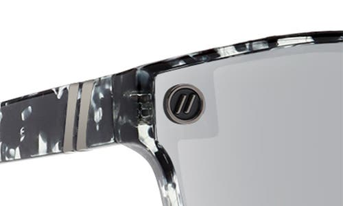 Blenders Eyewear Buttertron 149mm Polarized Square Sunglasses In Gray