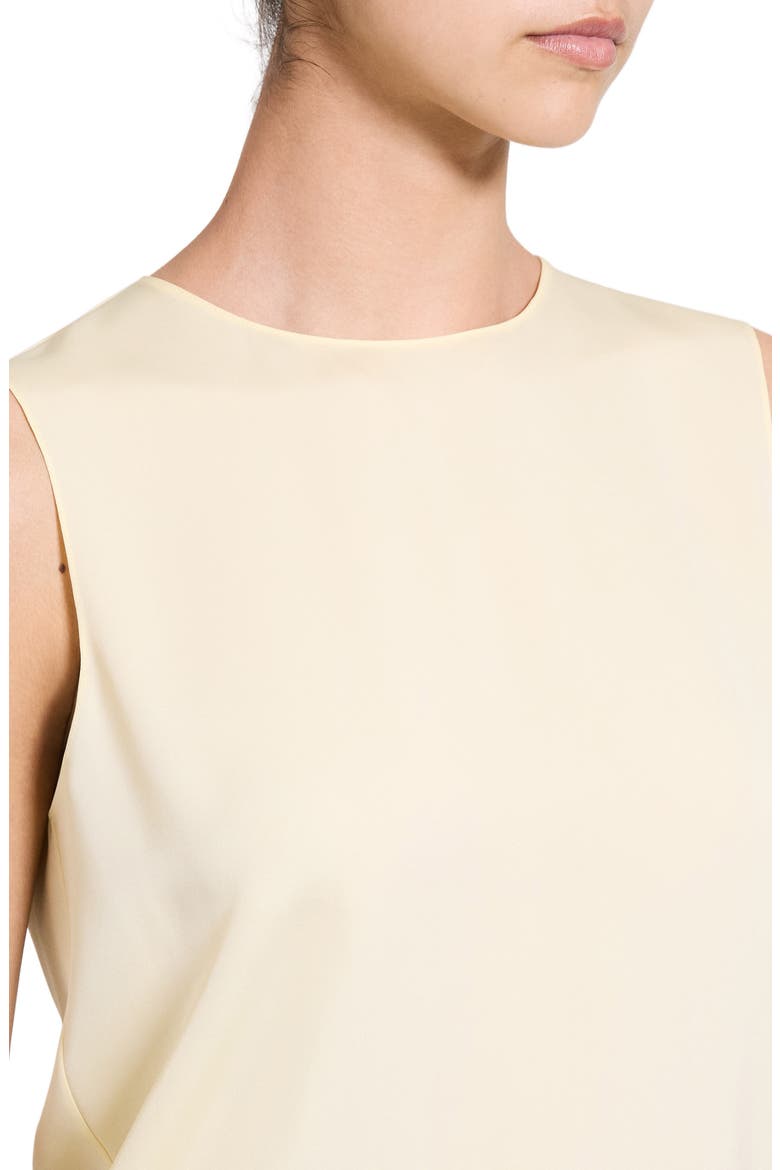 Sleeveless Silk Blouse, Alternate, color, SUNBEAM