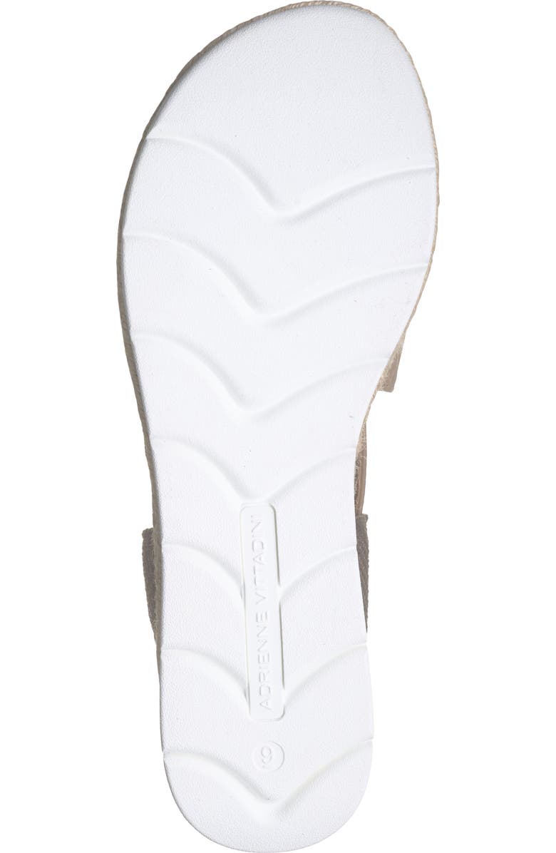 Adrienne Vittadini Carri Platform Wedge Sandal, Alternate, color, Lt Taupe-Bs