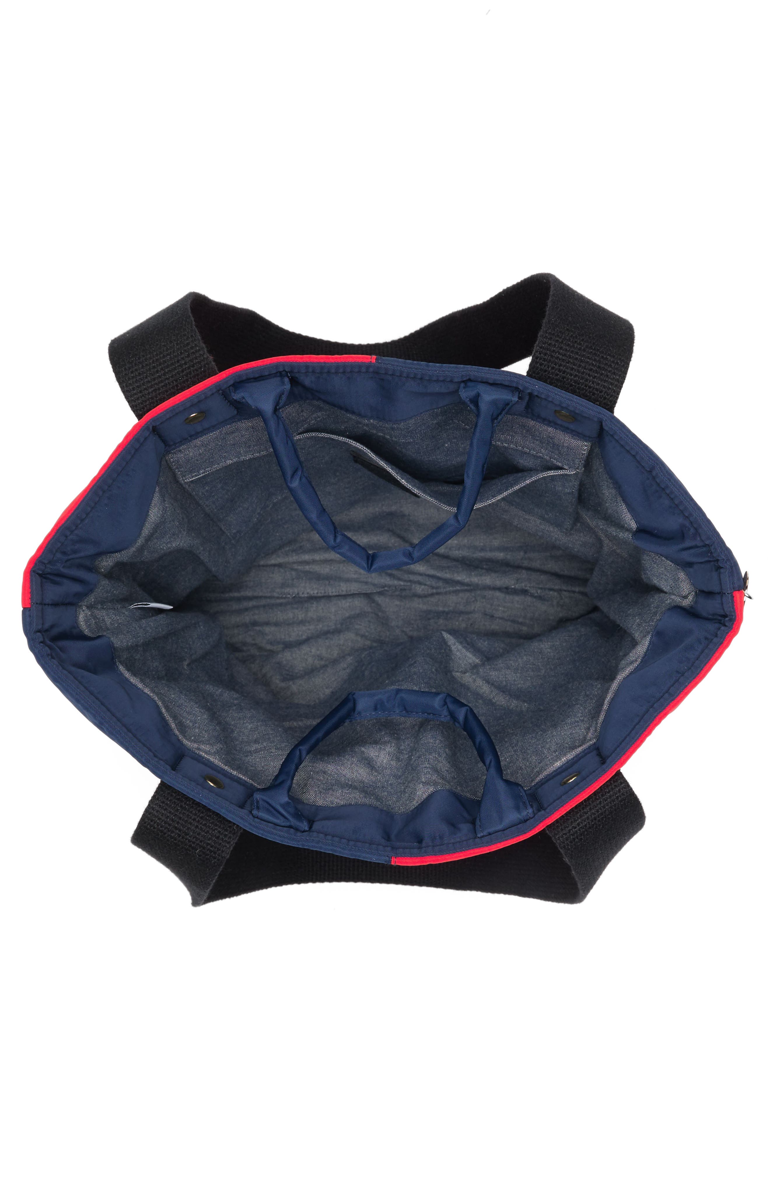 Clare V. Annie Nylon Colorblock Tote Bag, Alternate, color, 