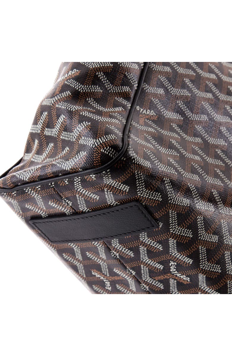 Pre-Owned Goyard Voltaire III Tote Coated Canvas, Alternate, color, Black