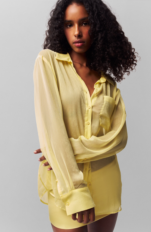 Guizio Valle Top In Yellow