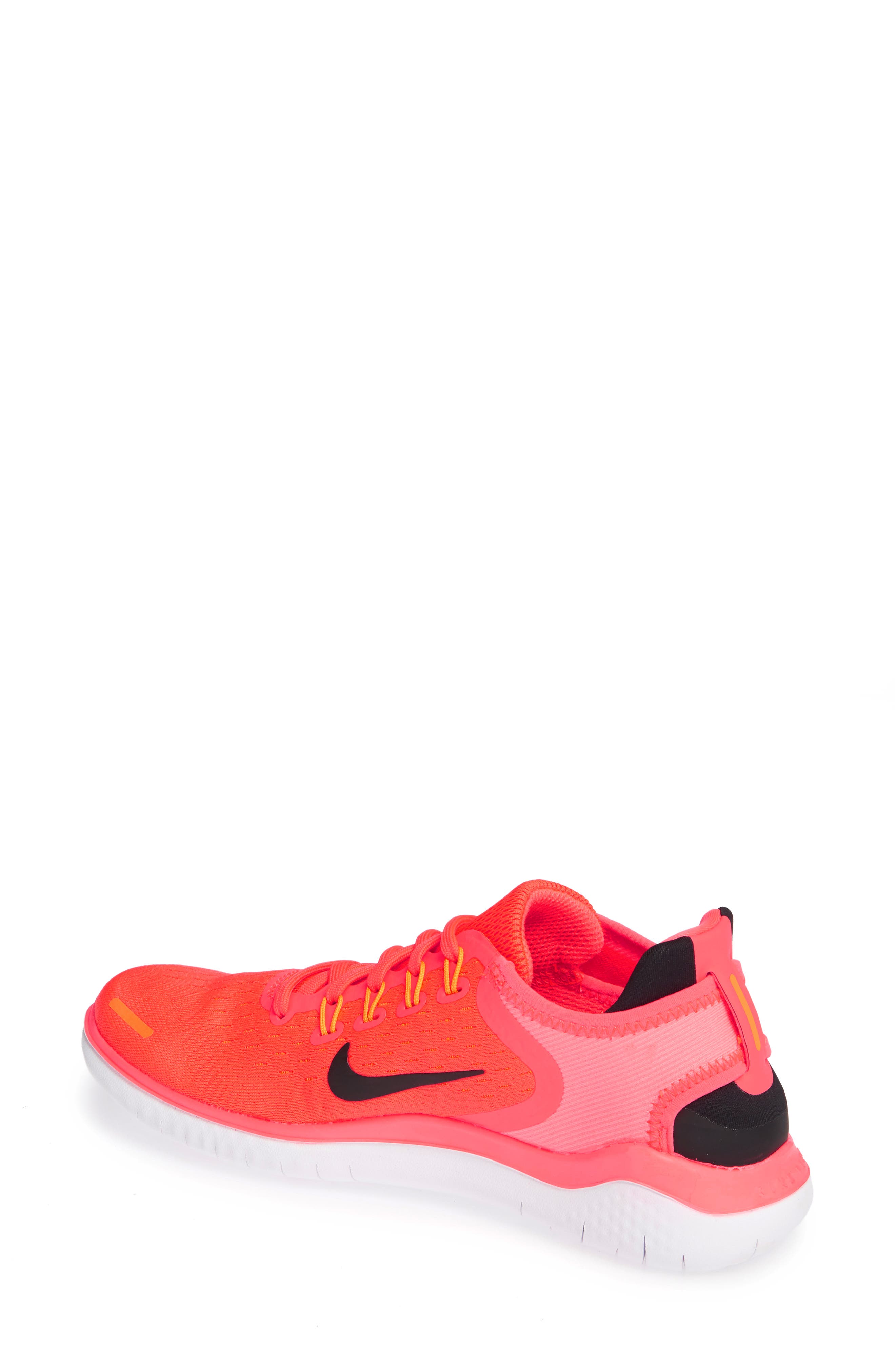Free RN 2018 Running Shoe, Alternate, color, CRIMSON/ BLACK-ORANGE -WHITE