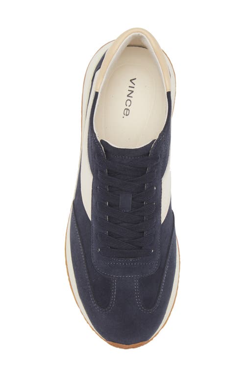Vince Olla Runner Sneaker In Blue