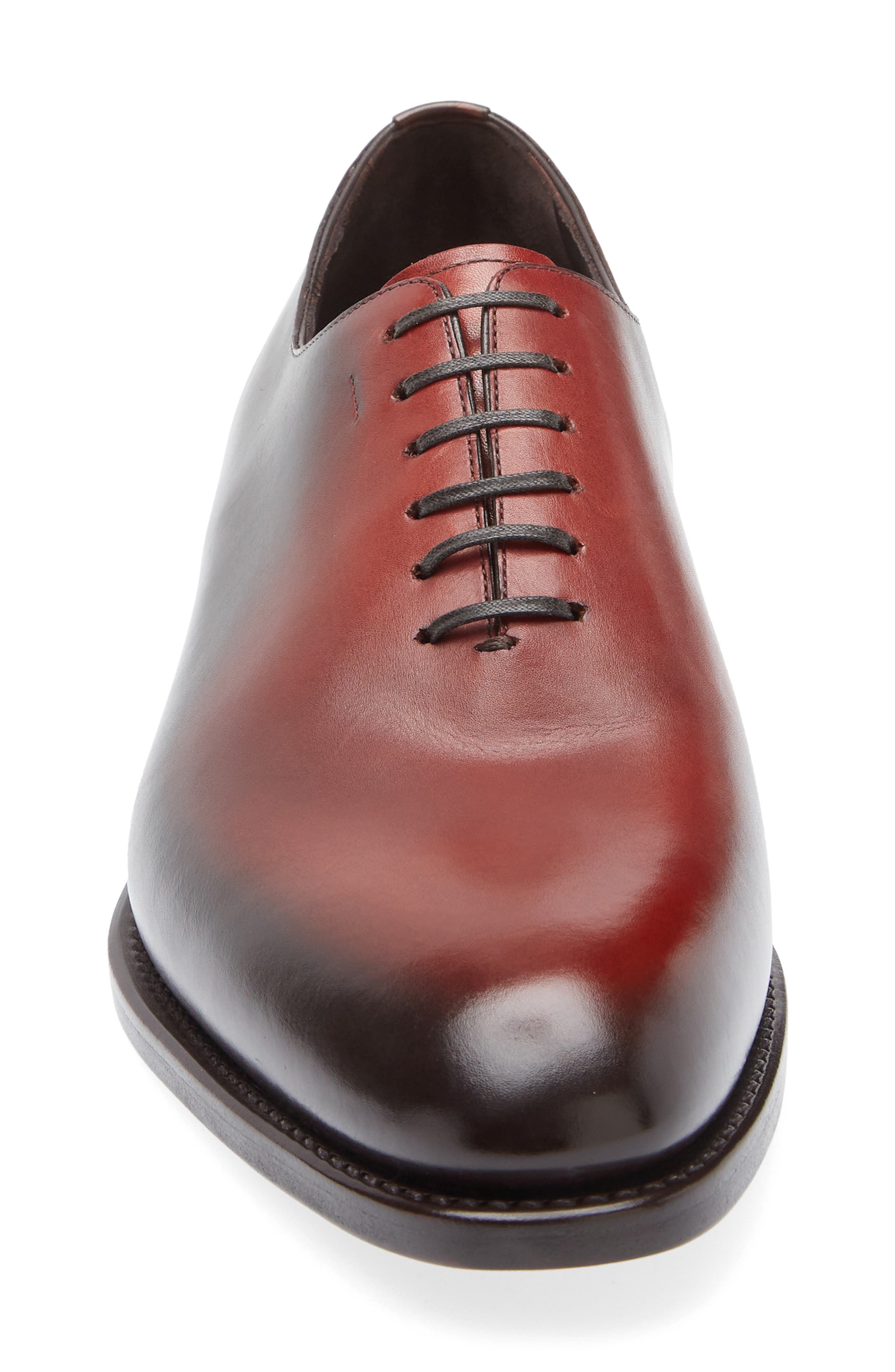 FERRAGAMO Angiolo Wholecut Shoe, Alternate, color, T.moro/ Citrus Neutro Chiaro