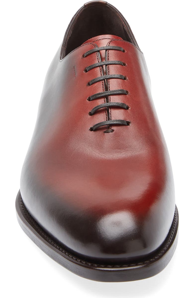 FERRAGAMO Angiolo Wholecut Shoe, Alternate, color, T.moro/ Citrus Neutro Chiaro