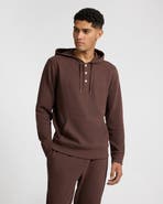 Onia Heavyweight Cotton Waffle Hoodie