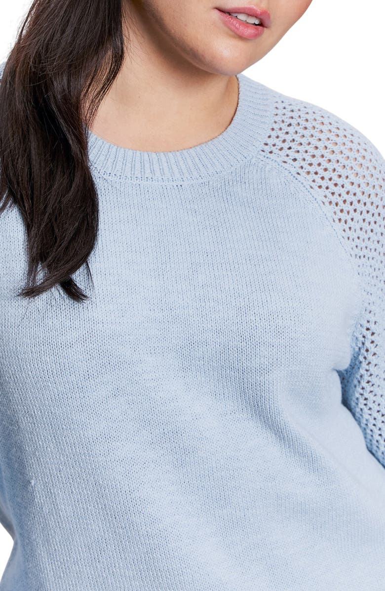 Sanctuary Perfect Moment Sweater, Alternate, color, Sky Blue