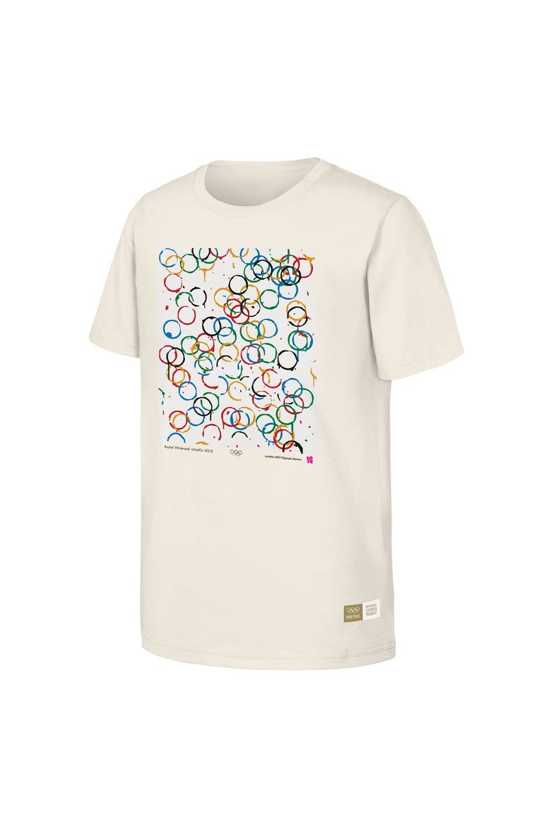 Men's  Natural 2012 London Games Olympic Heritage T-Shirt, Alternate, color, Natural