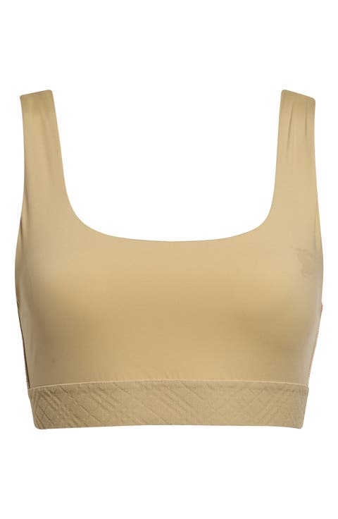 Alana EKD Check Detail Sports Bra
