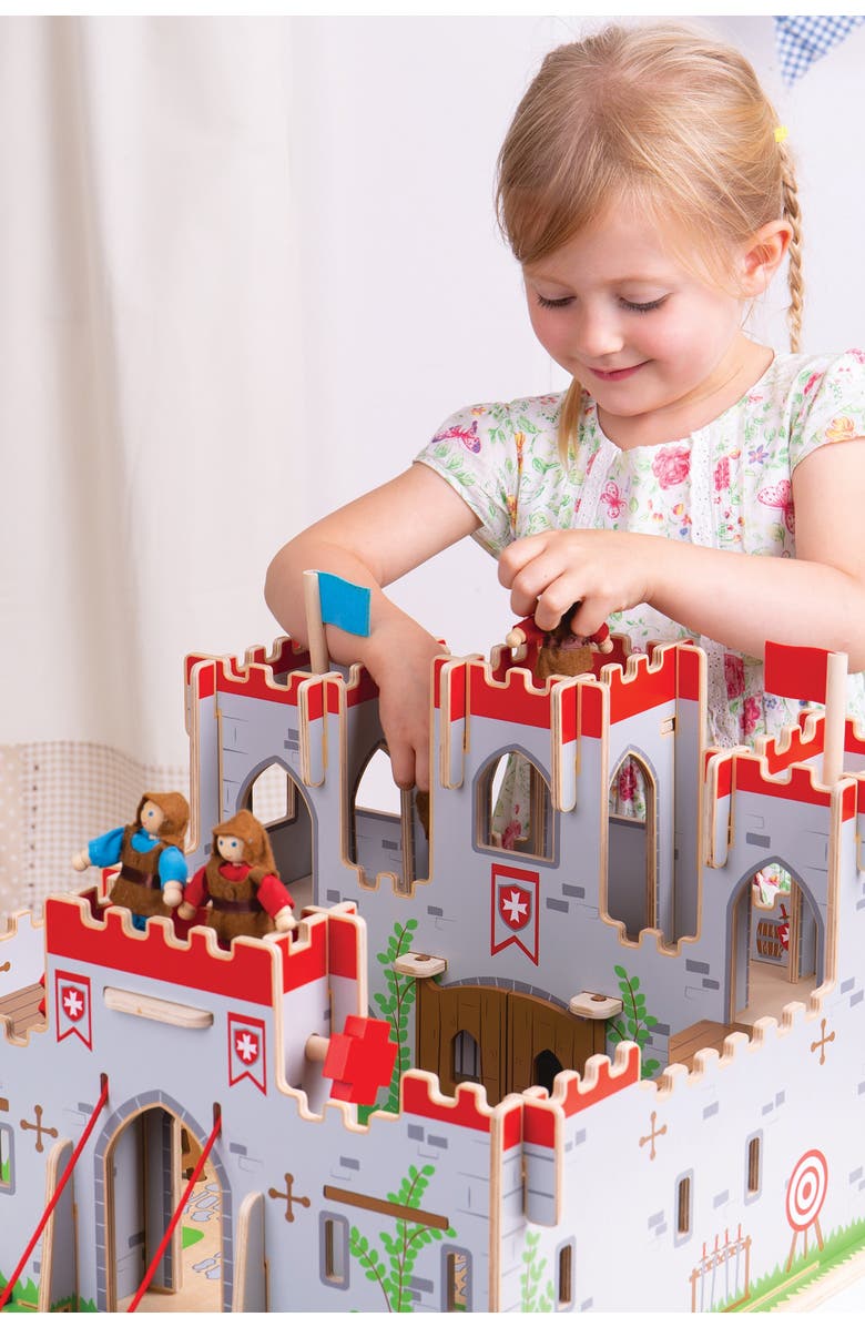 Bigjigs Heritage Playsets King George's Castle, Alternate, color,